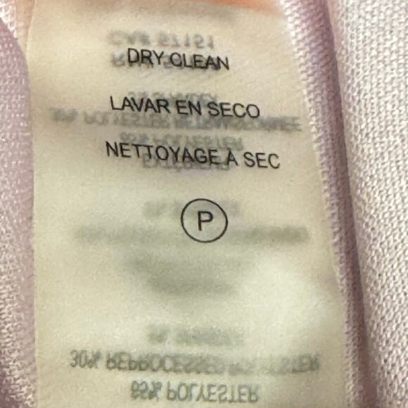 New Calvin Klein Bow-Neck Sheath Dress Cherry Blossom Stretchy Scuba Crepe Sz 6 - Picture 11 of 11